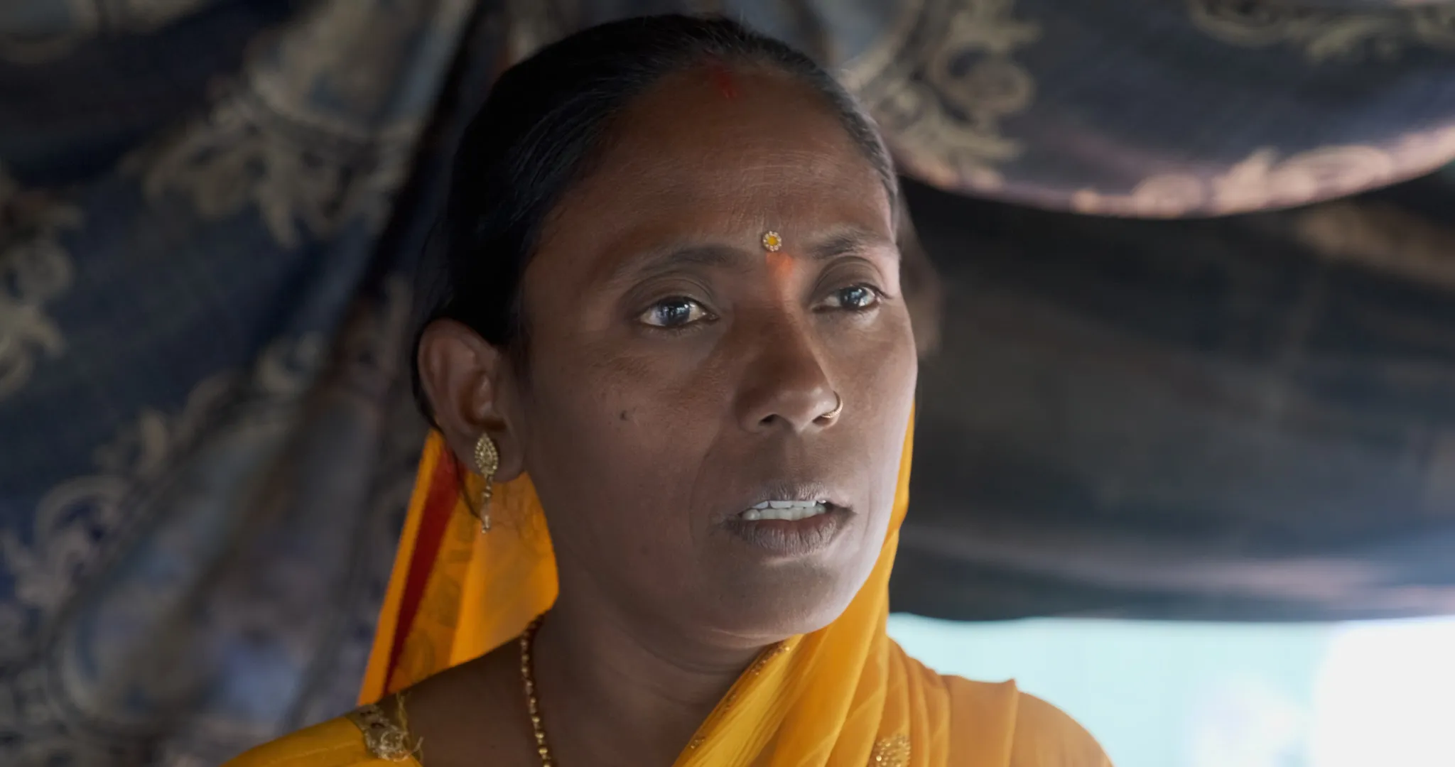 Munni Devi, Shrimati Chauhan's neighbour and a resident of Jai Bhim Nagar, says the developer evicted labourers once they finished building luxury towers at Hiranandani Gardens. She says she lives under the threat of another eviction.